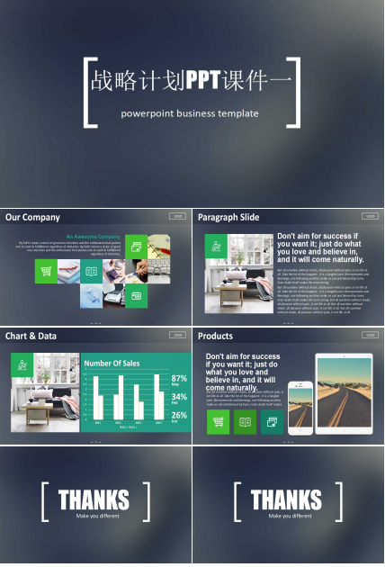 战略计划PPT课件一