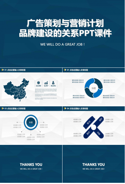 广告策划与营销计划、品牌建设的关系PPT课件