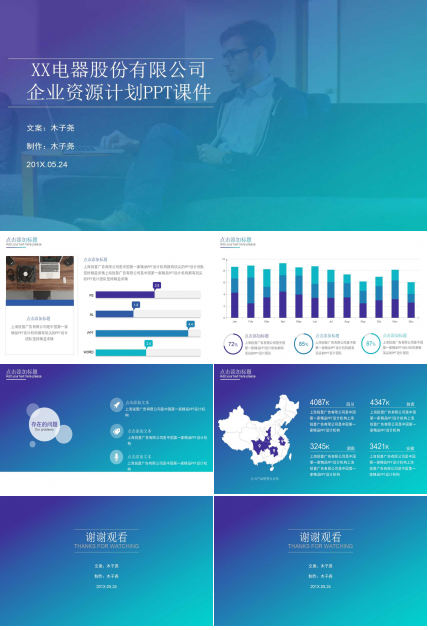 XX电器股份有限公司企业资源计划PPT课件