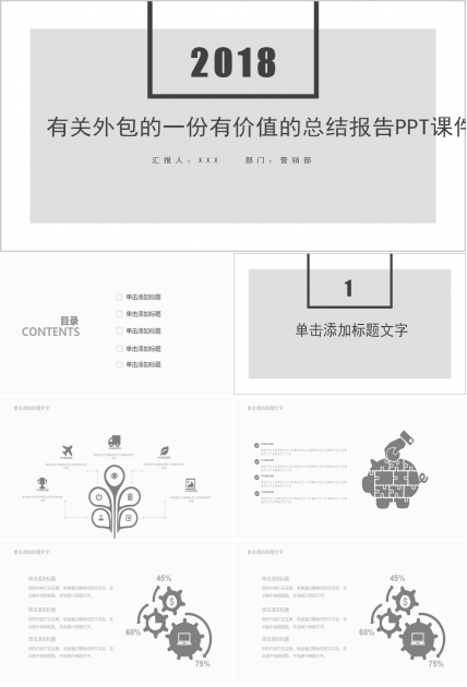 有关外包的一份有价值的总结报告PPT课件