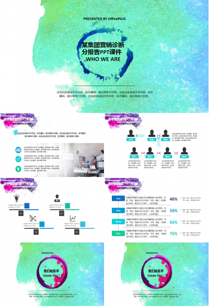 某集团营销诊断分报告PPT课件
