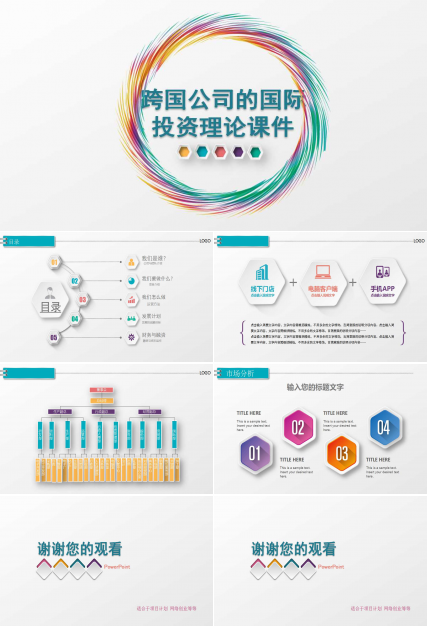 跨国公司的国际投资理论PPT课件一