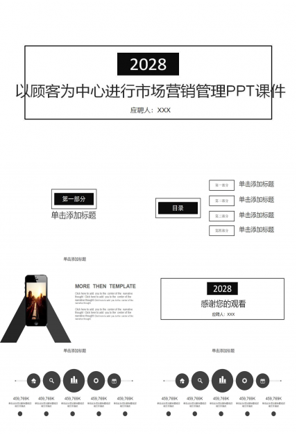 以顾客为中心进行市场营销管理PPT课件