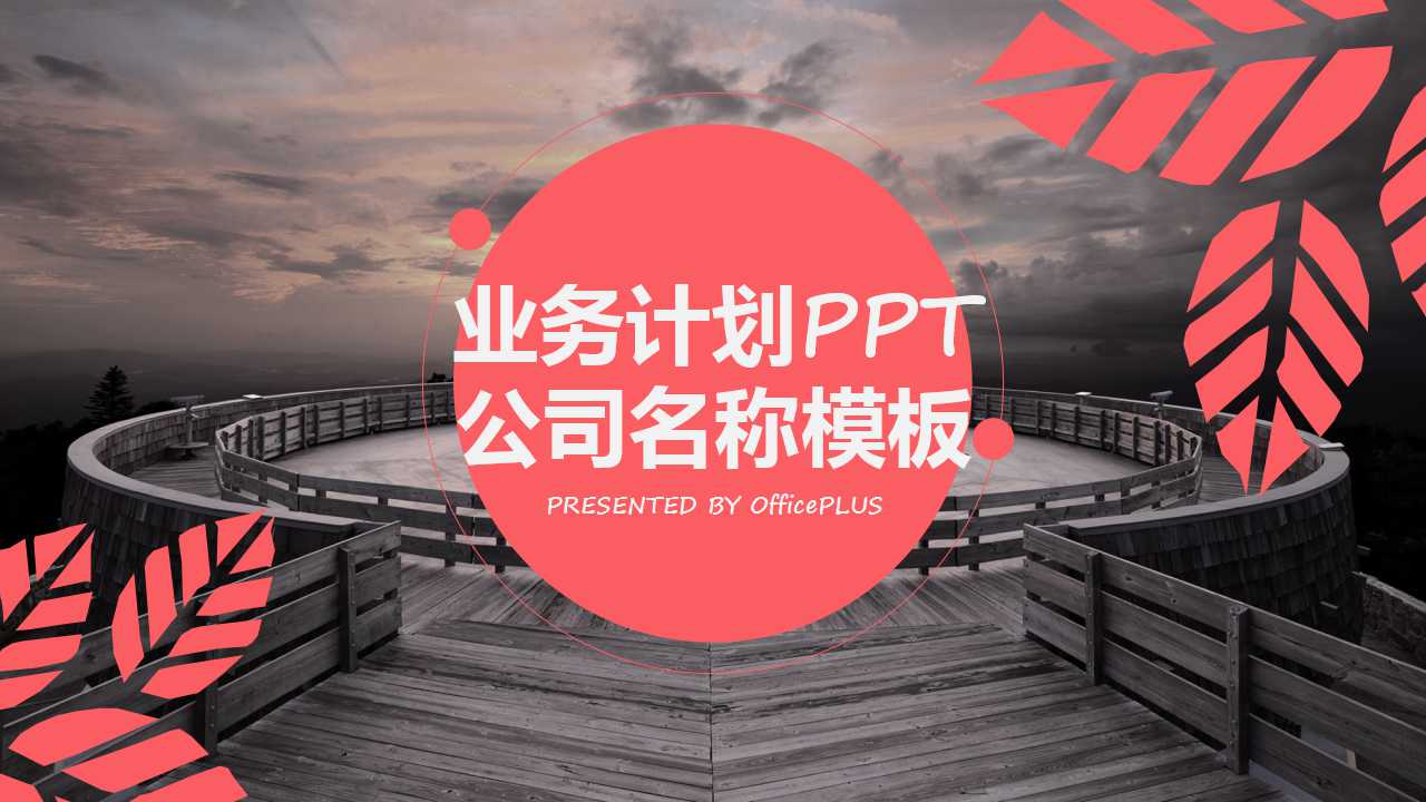 业务计划PPT__公司名称模板