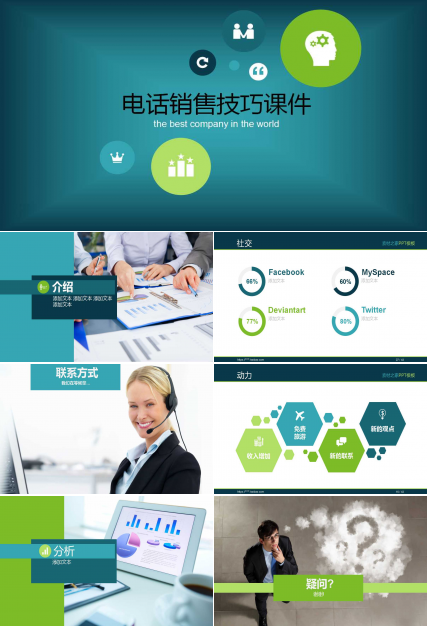 电话销售技巧PPT课件一