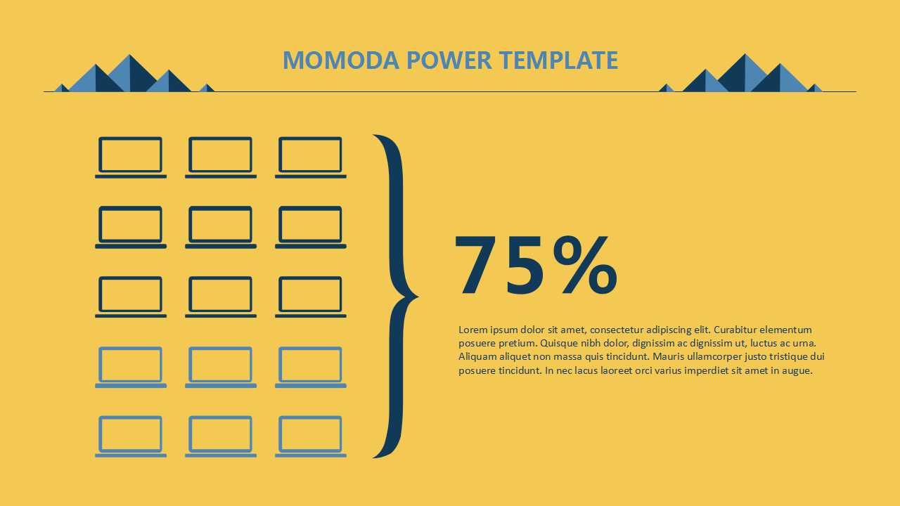 黄色背景模板PPT下载