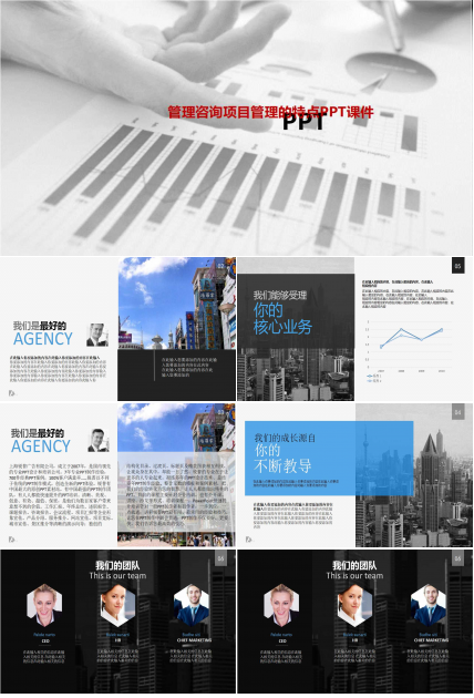 管理咨询项目管理的特点PPT课件