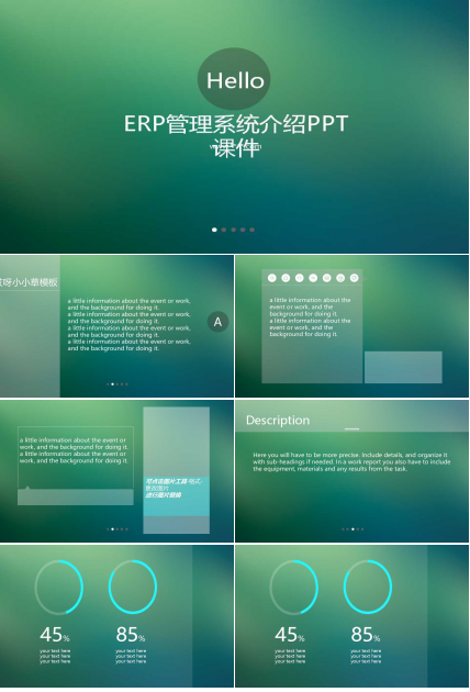 ERP管理系统介绍PPT课件