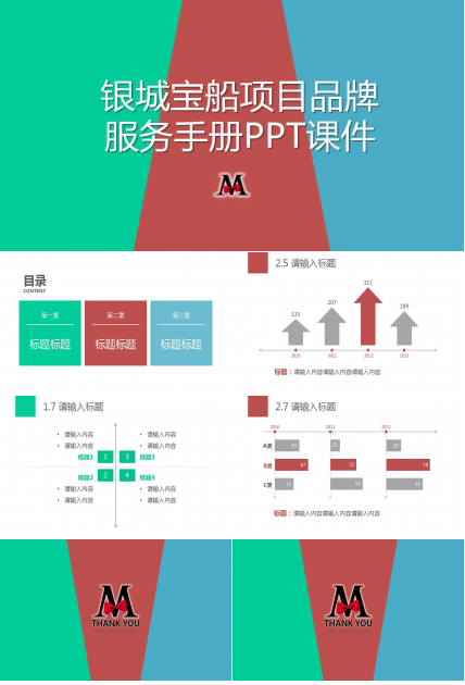 银城宝船项目品牌服务手册PPT课件