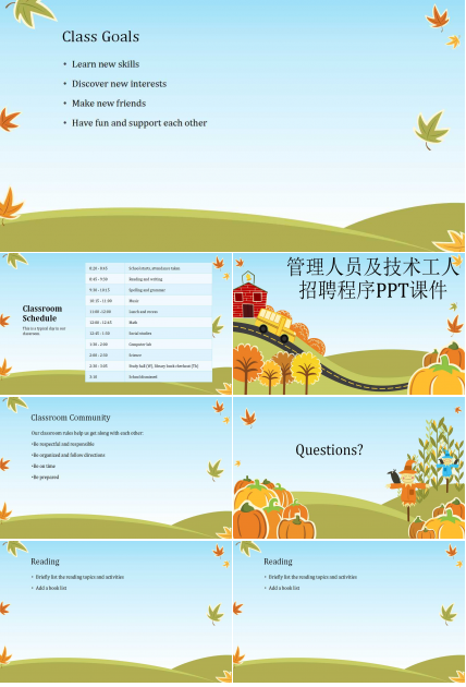 管理人员及技术工人招聘程序PPT课件