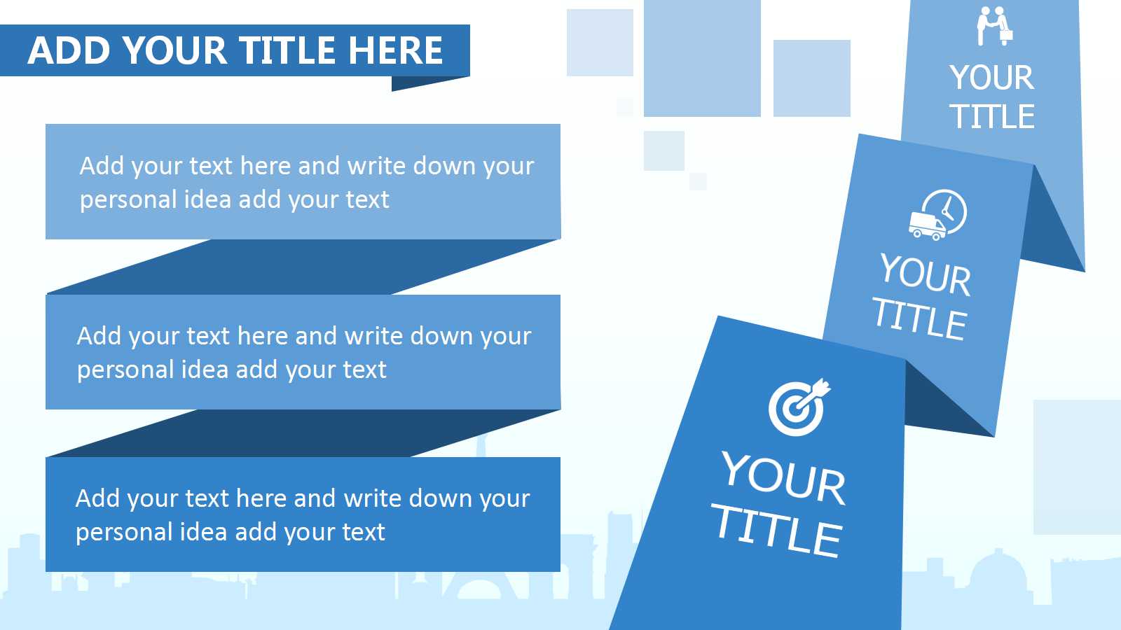 公司项目报告幻灯片模板