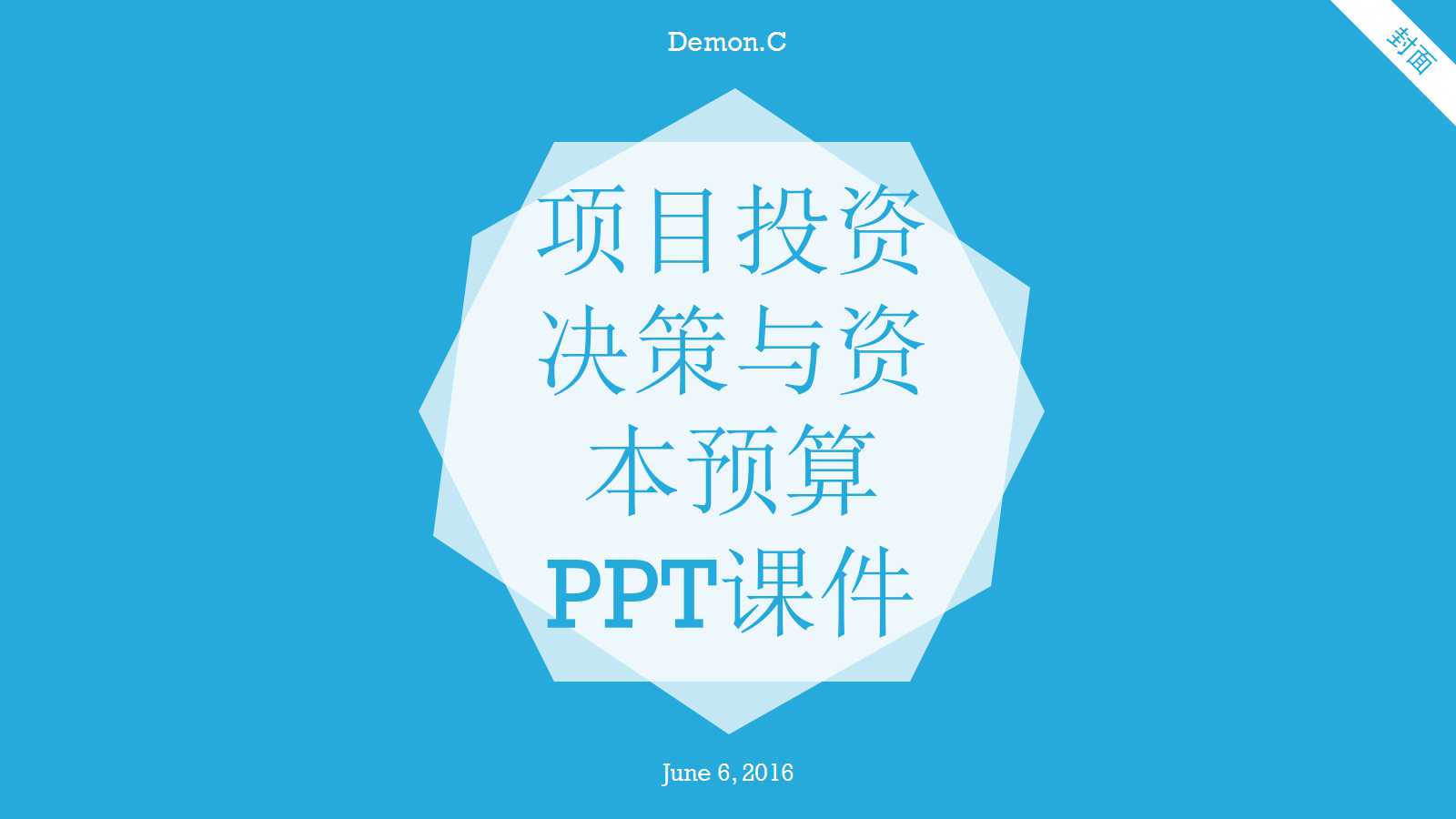 项目投资决策与资本预算PPT课件二
