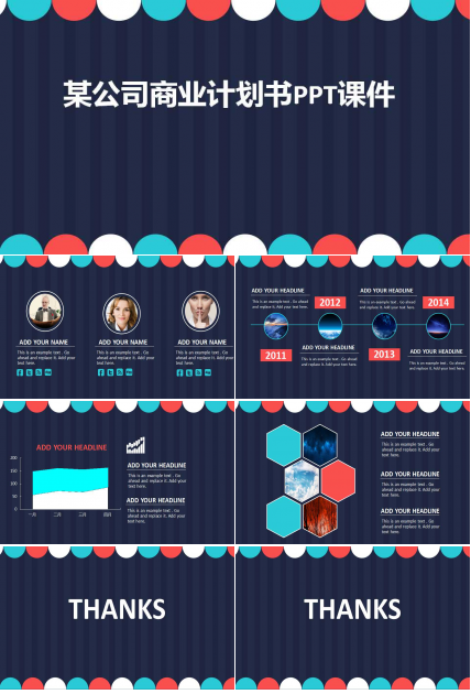 某公司商业计划书PPT课件