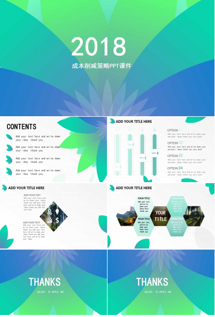 成本削减策略PPT课件