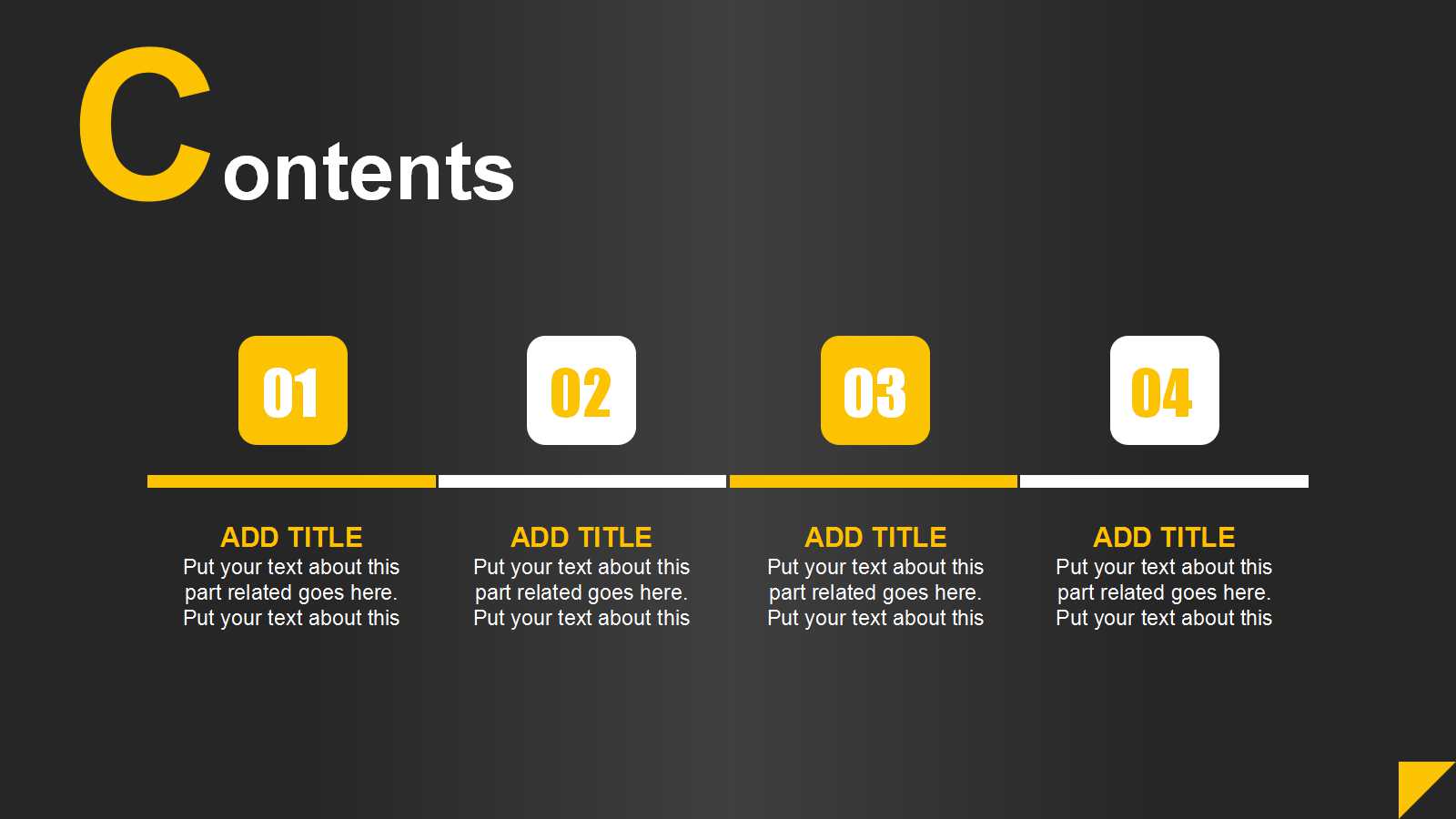 黑色背景PPT模板_产品展示