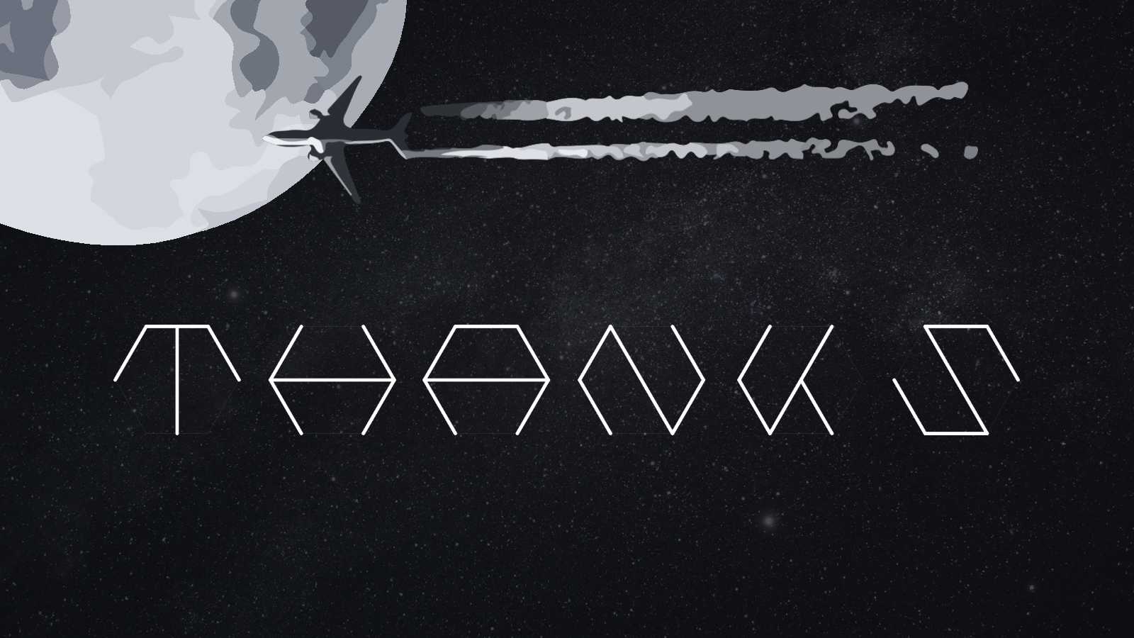 黑色背景幻灯片模板