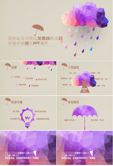 某快运公司货运发展战略项目市场评估报告PPT课件