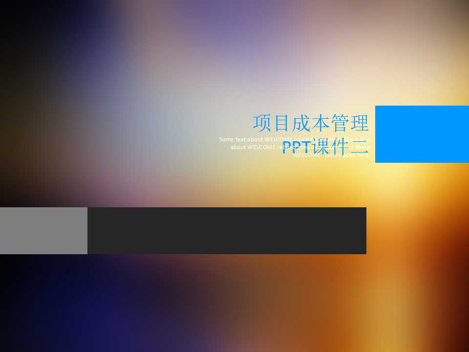 项目成本管理PPT课件二