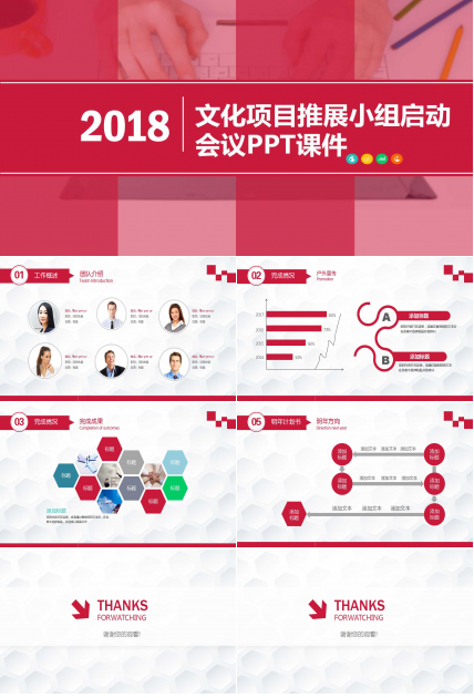 文化项目推展小组启动会议PPT课件