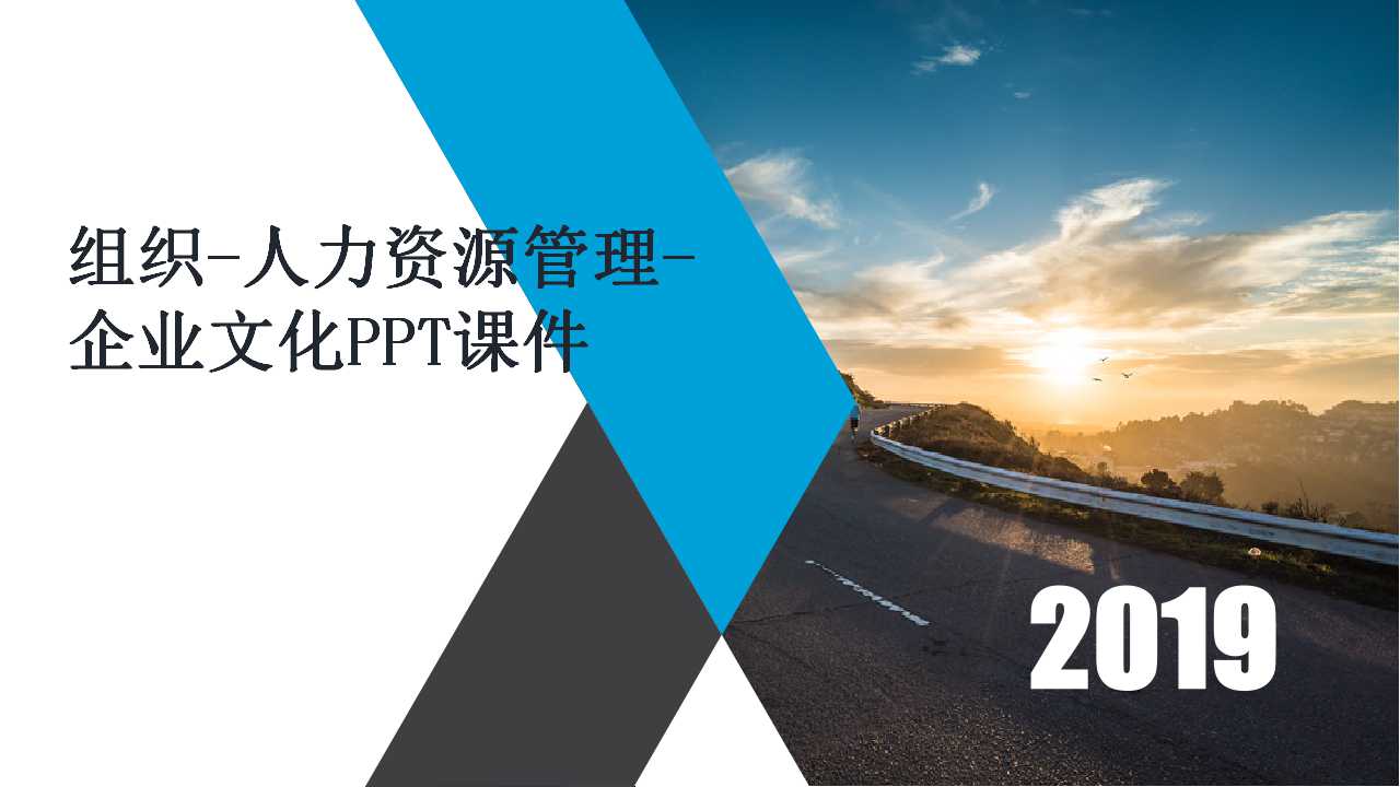组织-人力资源管理-企业文化PPT课件