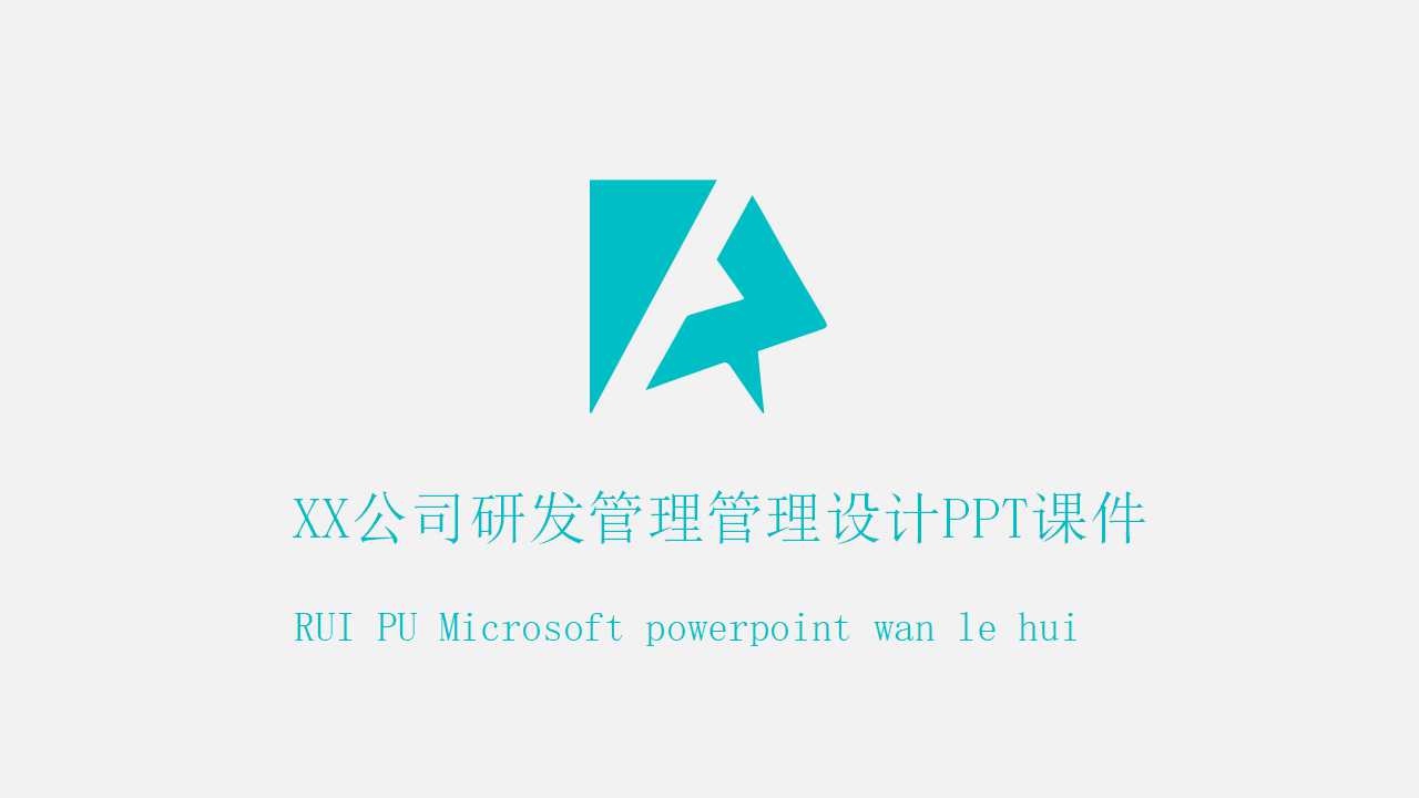 XX公司研发管理管理设计PPT课件