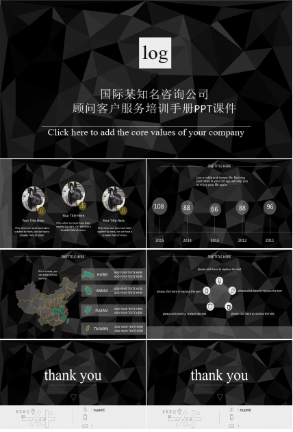 国际某知名咨询公司顾问客户服务培训手册PPT课件