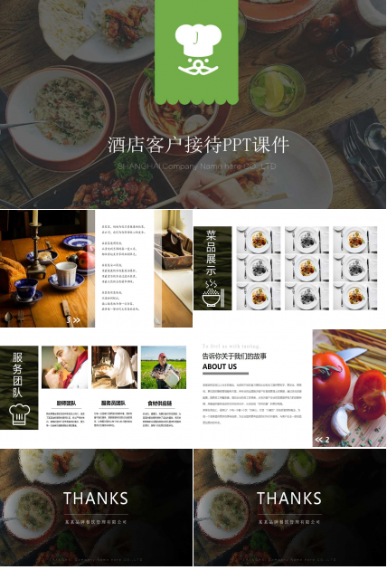 酒店客户接待PPT课件