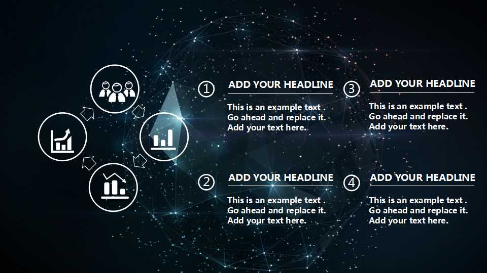 星空背景之PPT模板