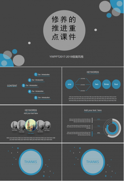 修养的推进重点PPT课件