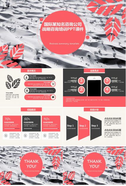 国际某知名咨询公司战略咨询培训PPT课件