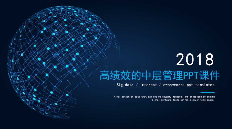 高绩效的中层管理PPT课件