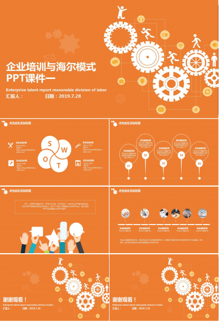 企业培训与海尔模式PPT课件一