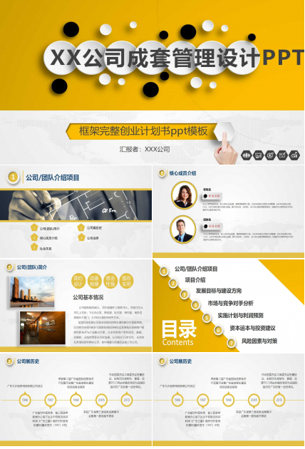 XX公司成套管理设计PPT课件二