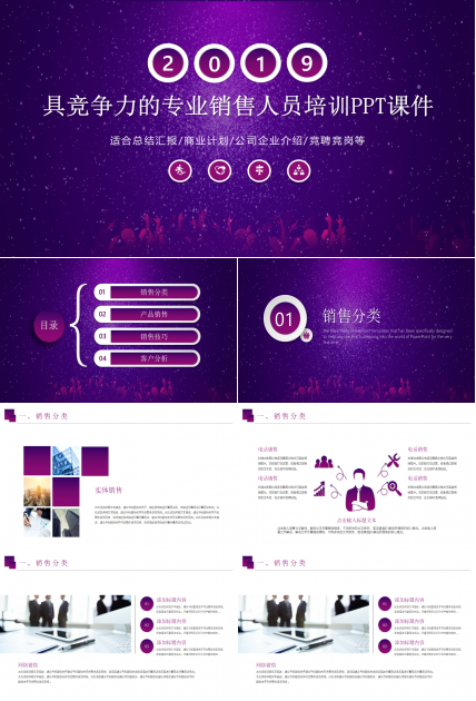 具竞争力的专业销售人员培训PPT课件