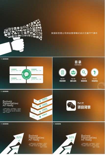 某国际贸易公司供应管理模式设计方案PPT课件