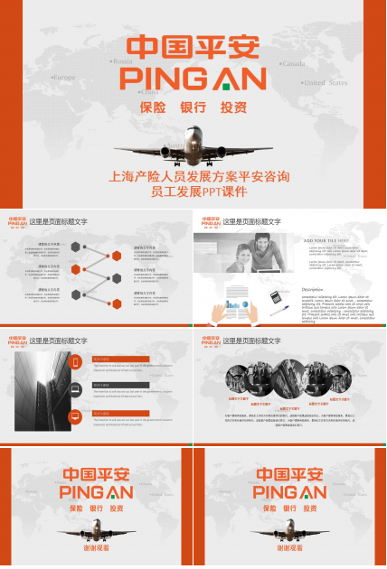 上海产险人员发展方案平安咨询-员工发展PPT课件