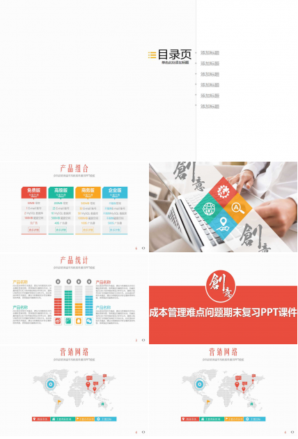 成本管理难点问题期末复习PPT课件