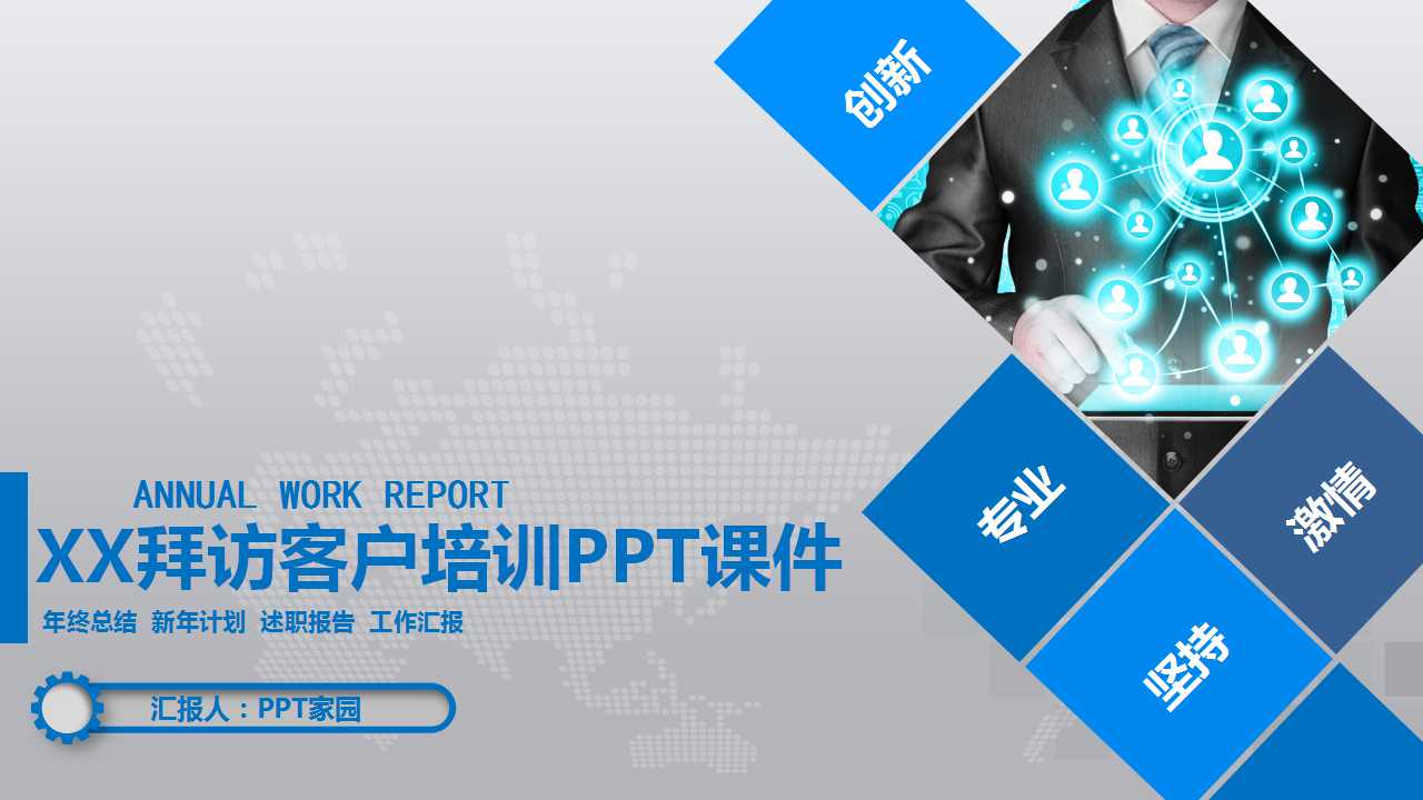 XX拜访客户培训PPT课件