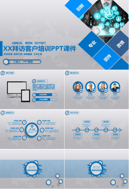 XX拜访客户培训PPT课件