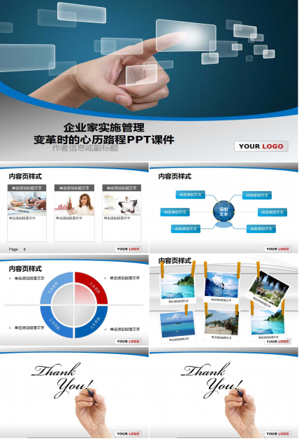 企业家实施管理变革时的心历路程PPT课件