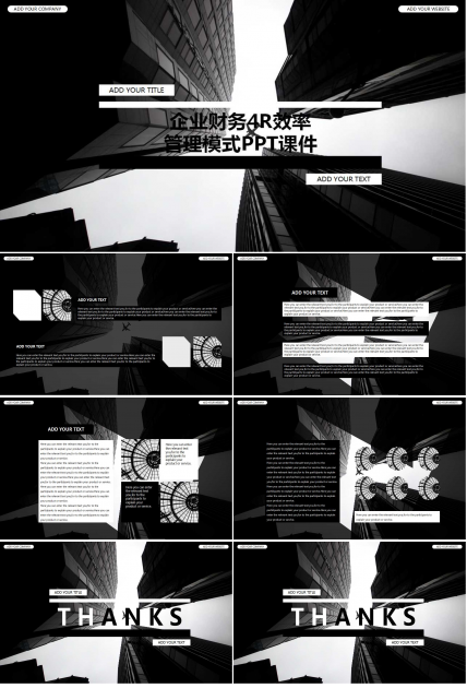 企业财务4R效率管理模式PPT课件