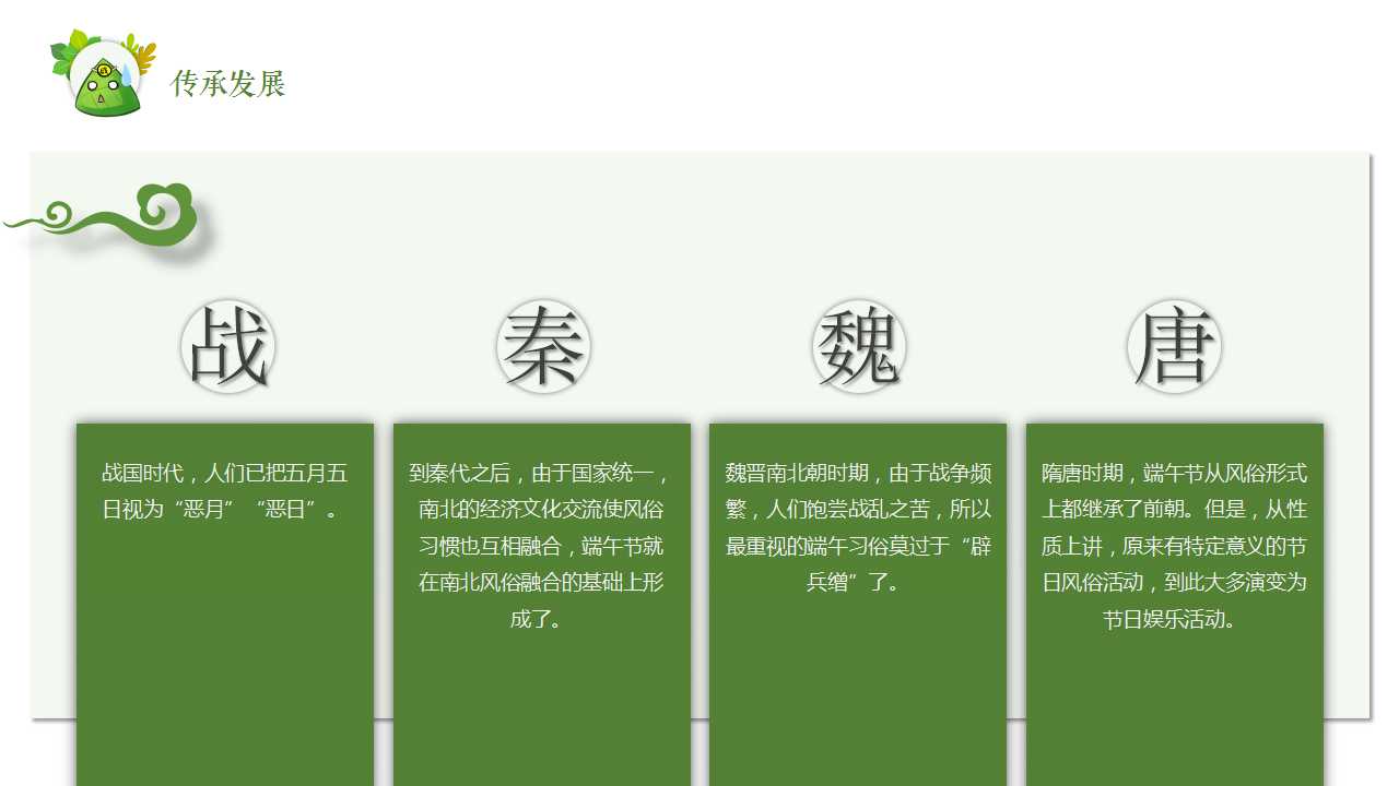 关于端午节的PPT模板下载