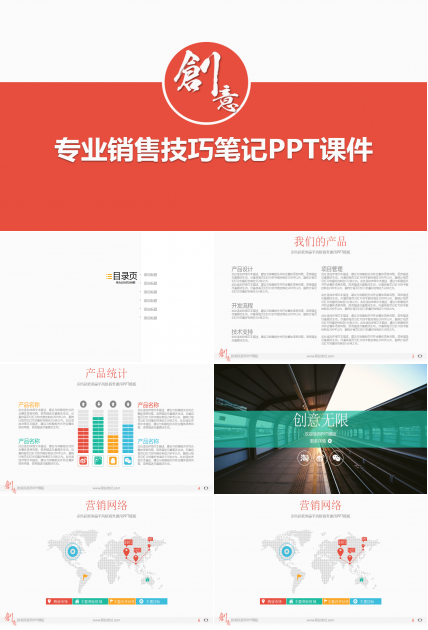 专业销售技巧笔记PPT课件