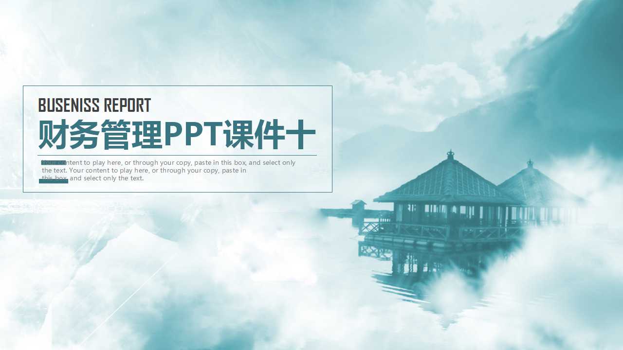 财务管理PPT课件十二