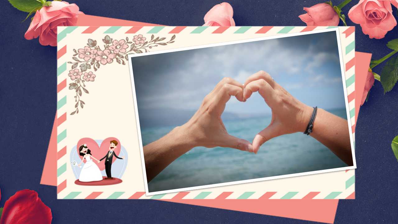 婚礼爱情故事ppt模板