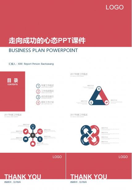 走向成功的心态PPT课件