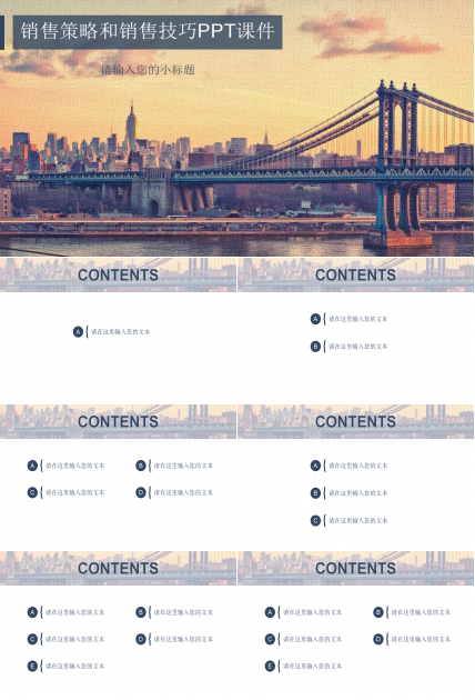 销售策略和销售技巧PPT课件