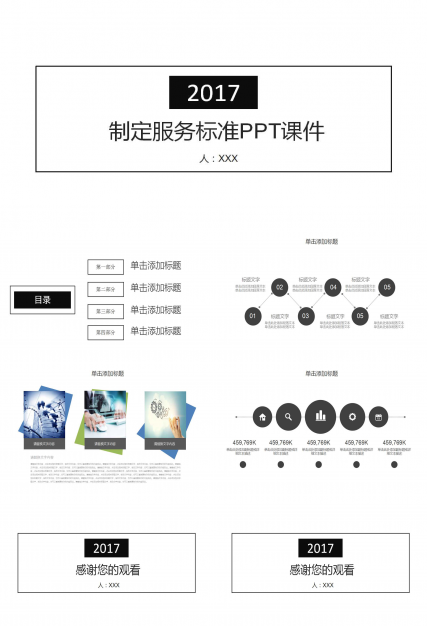 制定服务标准PPT课件