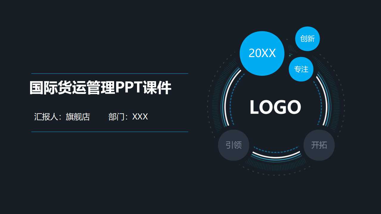 国际货运管理PPT课件