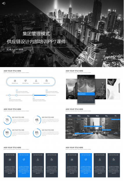 集团管理模式与供应链设计内部培训PPT课件